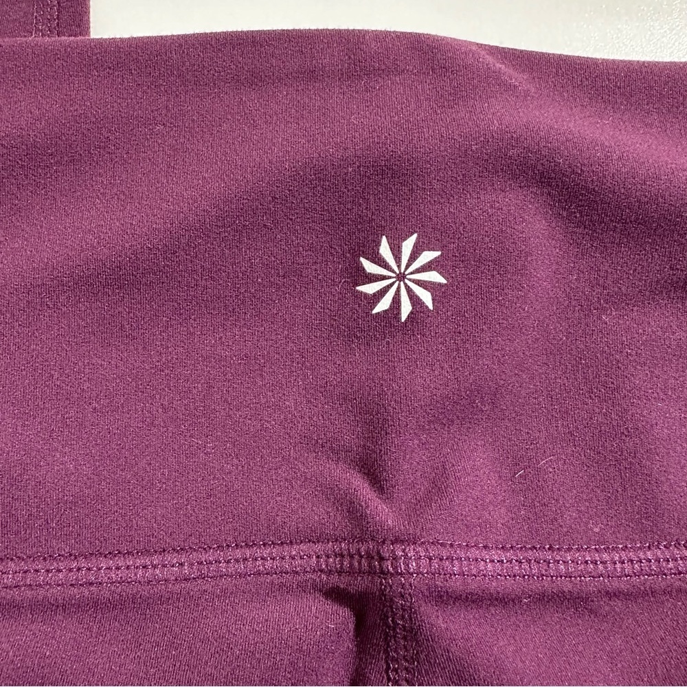 Athleta High Rise Legging Burgundy Women’s S - Picture 5 of 12